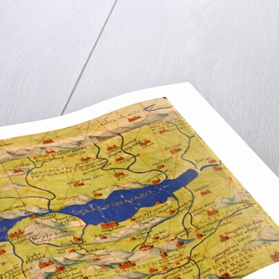 The Sea of Galilee by Battista Agnese