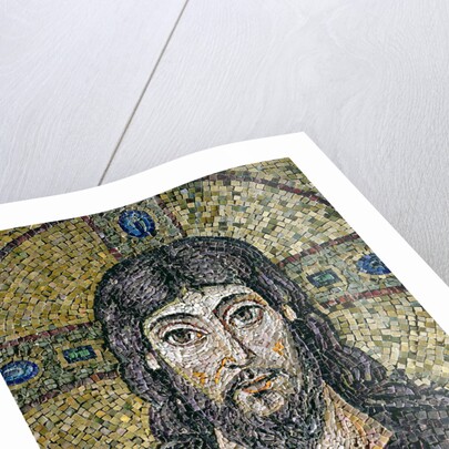 The face of Christ by Byzantine School