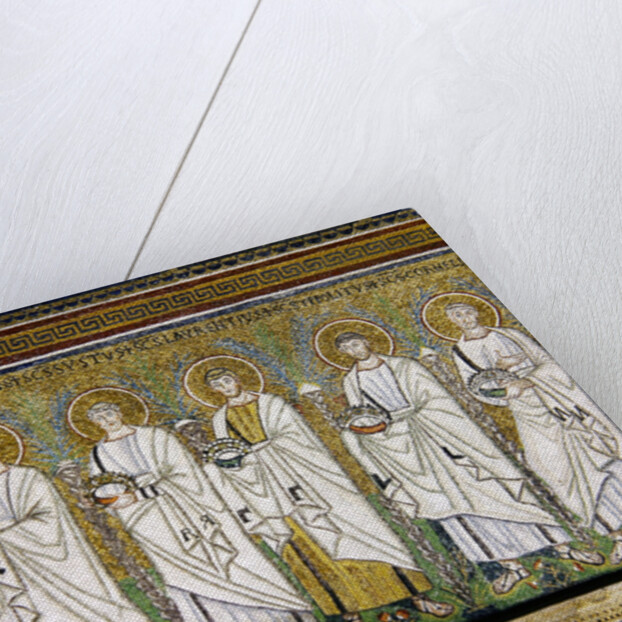 Group of saints and martyrs by Byzantine School