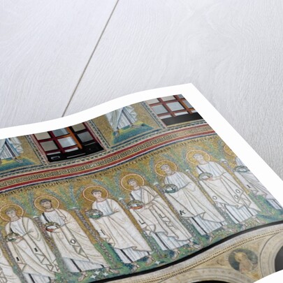 Group of saints and martyrs by Byzantine School