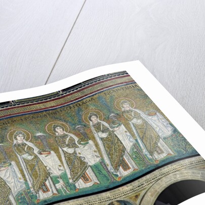 Group of Virgin Martyrs by Byzantine School