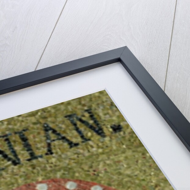 The face of Justinian by Byzantine School