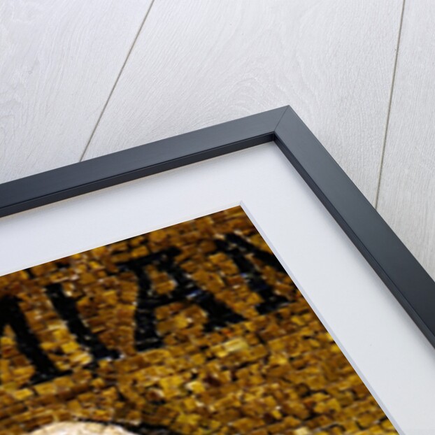 The face of Massimiano by Byzantine School