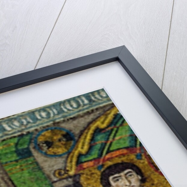 Courtiers by a fountain by Byzantine School