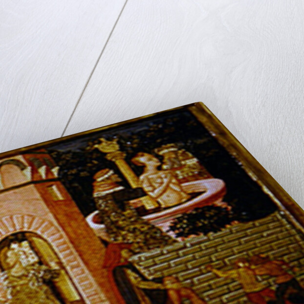 The Story of Susanna, front panel of a wedding chest, c.1450 by Giovanni di Ser Giovanni