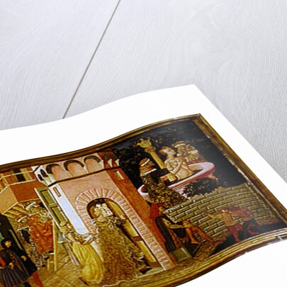 The Story of Susanna, front panel of a wedding chest, c.1450 by Giovanni di Ser Giovanni