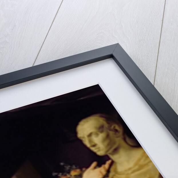 Cleopatra showing Octavius the bust of Julius Caesar by Pompeo Girolamo Batoni