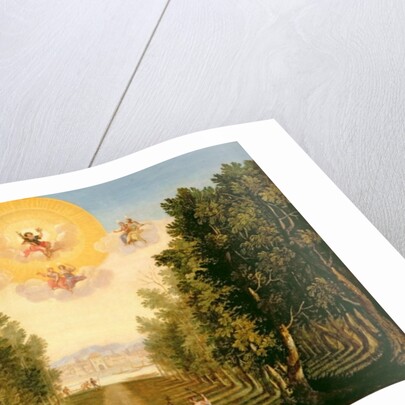 Prologue: The delightful woodland island of Naxos by Giacomo Torelli