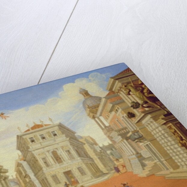 Act II, scenes I and VIII by Giacomo Torelli