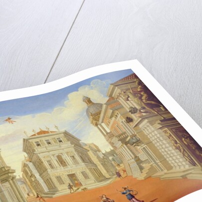 Act II, scenes I and VIII by Giacomo Torelli