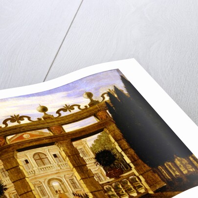 Act I, scene VII and Act II, scenes I and III by Giacomo Torelli