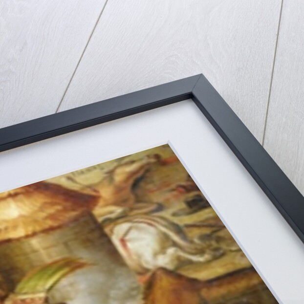 The murder of Montezuma and the raiding of his treasure by Spanish School