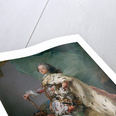 Portrait of Frederick V, 1749 by Carl Gustaf Pilo