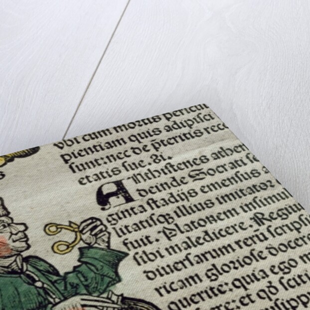 Text concerning the use of glasses by German School