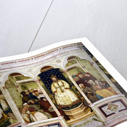 Political scene by Altichiero da Zevio