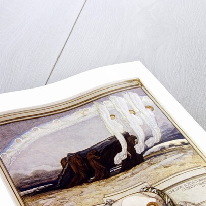 Illustration from Dante's 'Divine Comedy', Purgatory, Canto II: 135, 1921 by Franz von Bayros