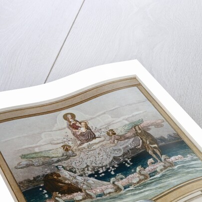 Illustration from Dante's 'Divine Comedy', Purgatory, Canto V: 122, 1921 by Franz von (1866-1924) Bayros