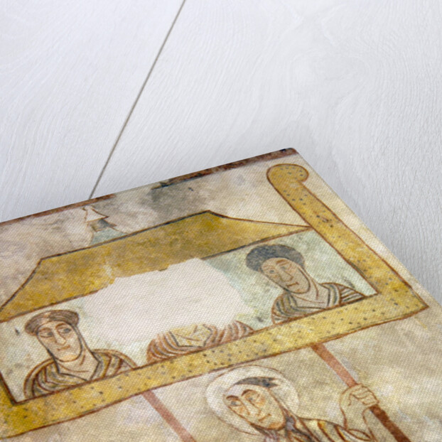 Saint Proculus escaping from the city of Verona by Italian School