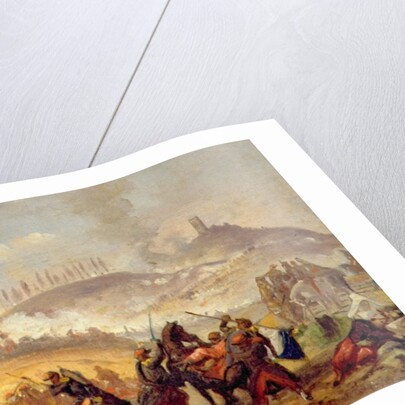 The Battle of Solferino by Italian School