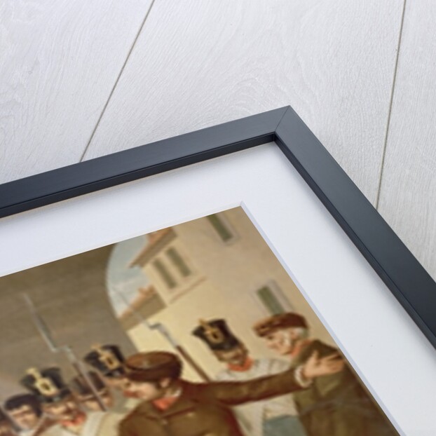 The Arrest of the Carbonari by Italian School