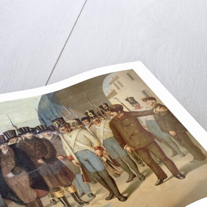 The Arrest of the Carbonari by Italian School