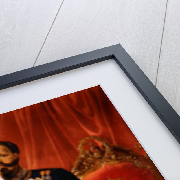 Portrait of Victor Emmanuel II of Italy by Cesare Campini