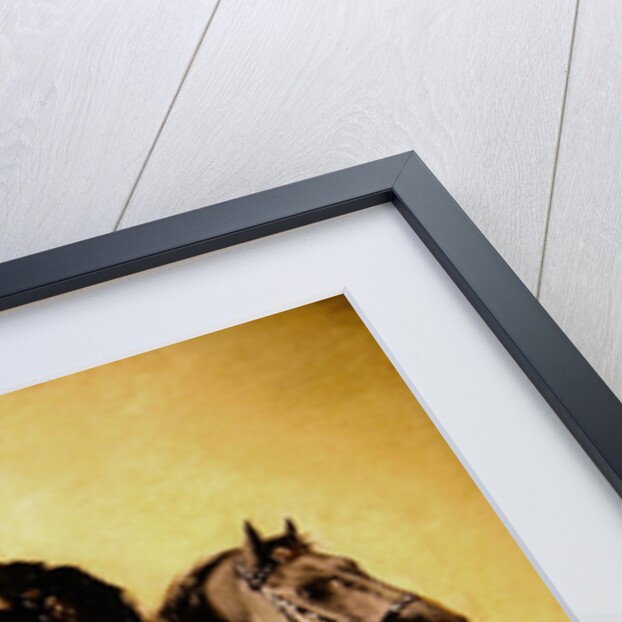 Equestrian Portrait of Victor Emmanuel II of Italy by Angelo Inganni