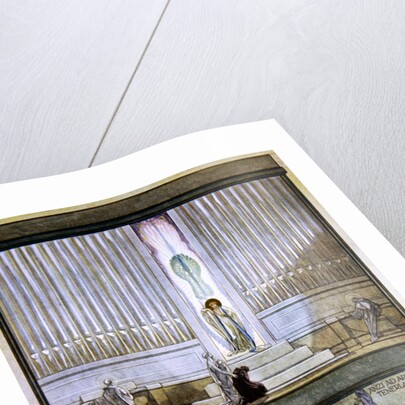 Illustration from Dante's 'Divine Comedy', Purgatory, Canto IX: 127, 1921 by Franz von Bayros