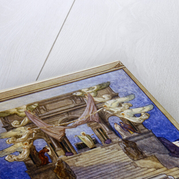 Illustration from Dante's 'Divine Comedy', Purgatory, 1921 by Franz von (1866-1924) Bayros