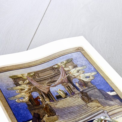 Illustration from Dante's 'Divine Comedy', Purgatory, 1921 by Franz von (1866-1924) Bayros