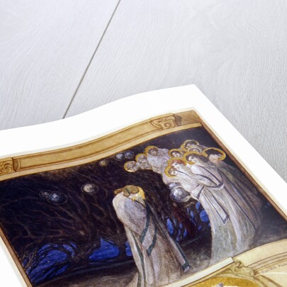 Illustration from Dante's 'Divine Comedy', Purgatory, Canto XXXIII, 1921 by Franz von (1866-1924) Bayros