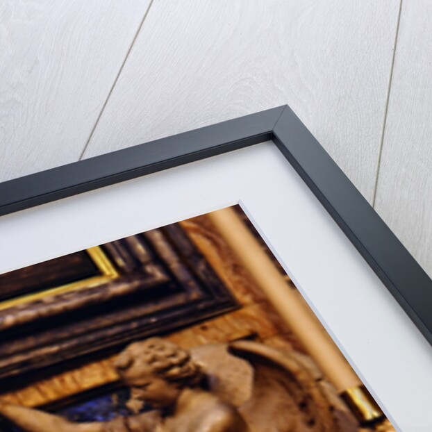 Relic of the skull of St. Aloysius Gonzaga situated in the high altar by School Italian