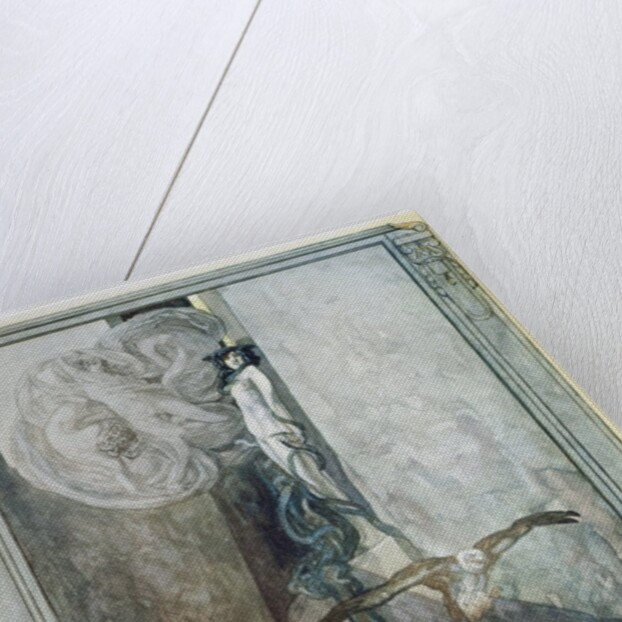 Illustration from Dante's 'Divine Comedy', Inferno, Canto IX. 28, 1921 by Franz von Bayros