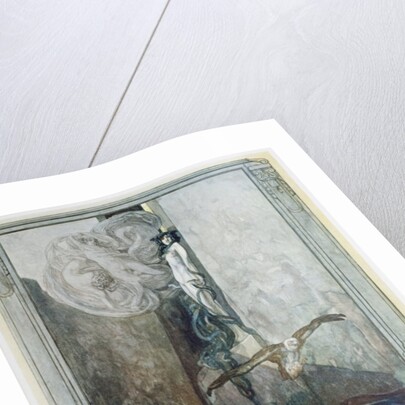 Illustration from Dante's 'Divine Comedy', Inferno, Canto IX. 28, 1921 by Franz von Bayros