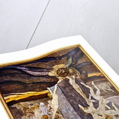 Illustration from Dante's 'Divine Comedy', Inferno, Canto XIX, 1921 by Franz von Bayros