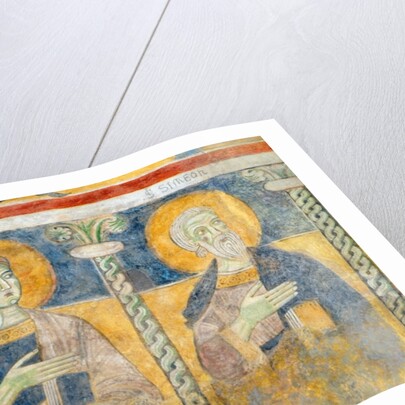 Detail of St. John the Evangelist and St. Simon by Italian School