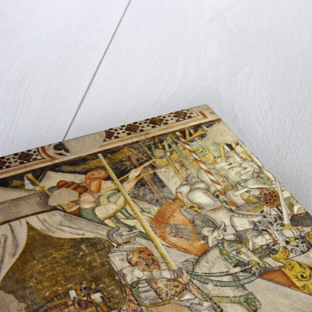 Army on horseback by Italian School