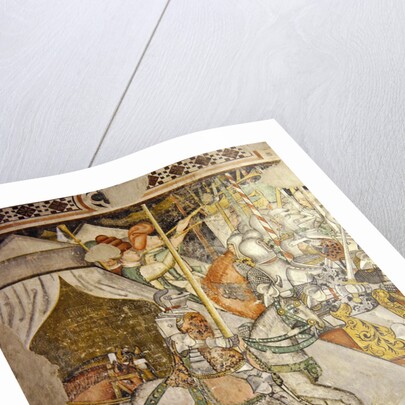 Army on horseback by Italian School