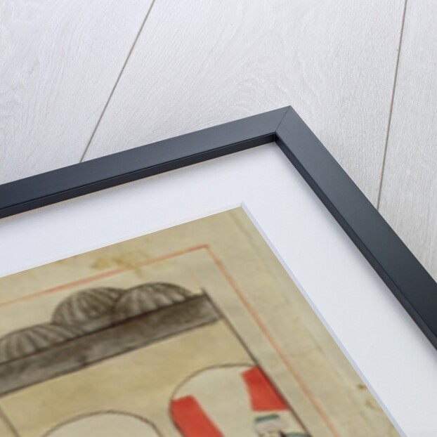 Ms. cicogna 1971, miniature from the 'Memorie Turchesche' depicting the covered market in Istanbul by Venetian School