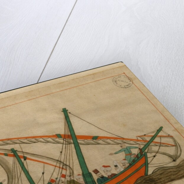 Ms. cicogna 1971, miniature from the 'Memorie Turchesche' depicting a passenger carrying ship by Venetian School