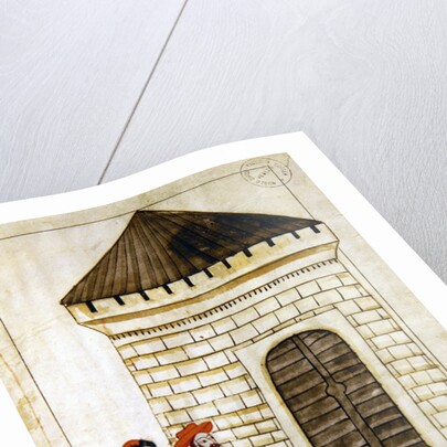 Ms. cicogna 1971, miniature from the 'Memorie Turchesche' depicting a Venetian ambassador held captive by Venetian School