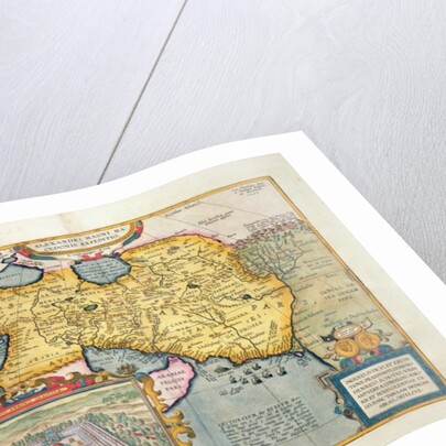 The Expedition of Alexander the Great by Abraham Ortelius