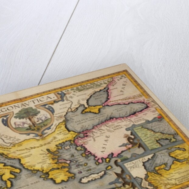 Map of the Voyage of the Argonauts by Abraham Ortelius