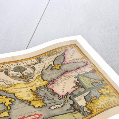 Map of the Voyage of the Argonauts by Abraham Ortelius