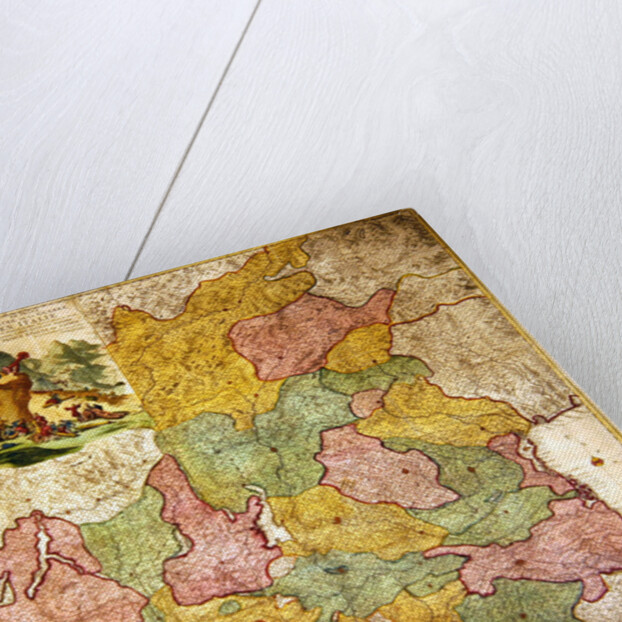 The Theatre of War in Italy, 1720 by Pierre Mortier