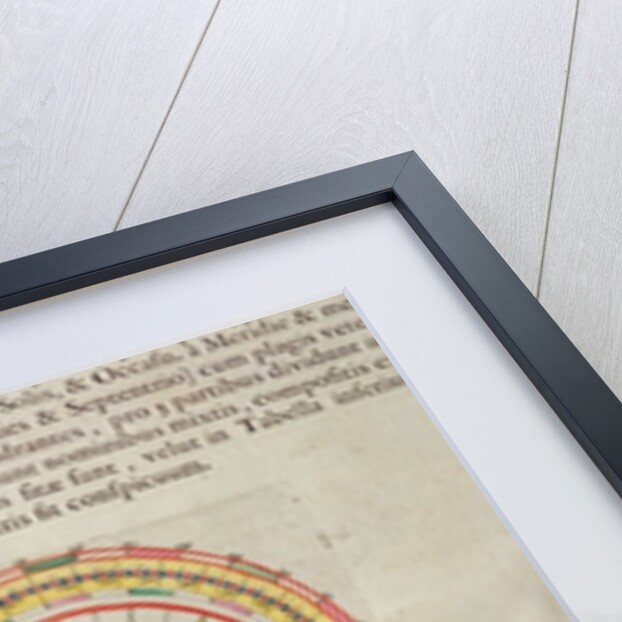 Wind rose with the 32 winds ofthe world by Joan Blaeu