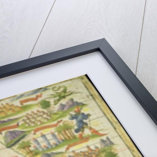 Map of the China sea, from a facsimile of the 'Miller Atlas' by Pedro and Jorge Reinel, and Lopo Homem, made in 1519 by Anonymous