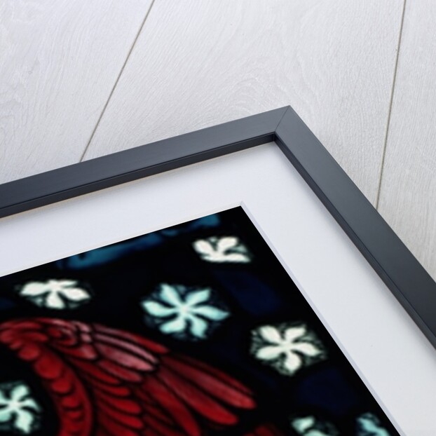 Detail of the Angel Musician, made by William Morris and Co., 1882 by Edward Coley Burne-Jones