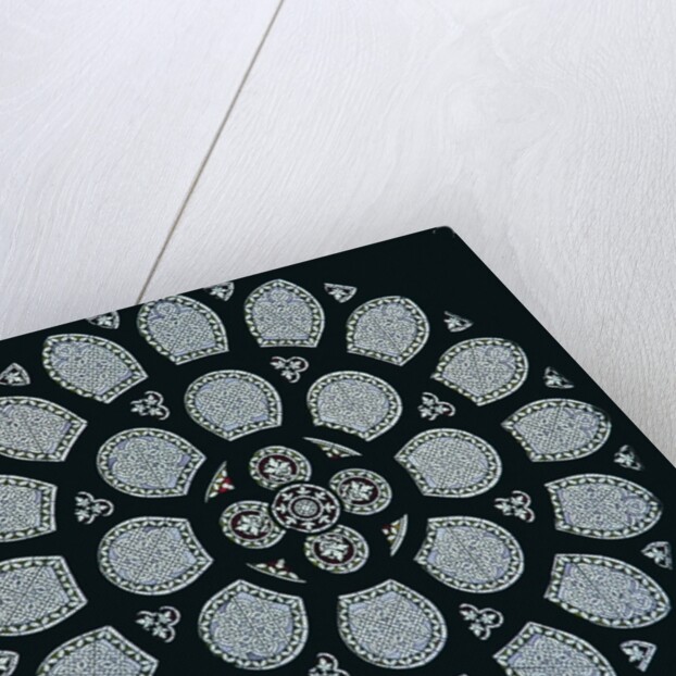 Rose window by German School