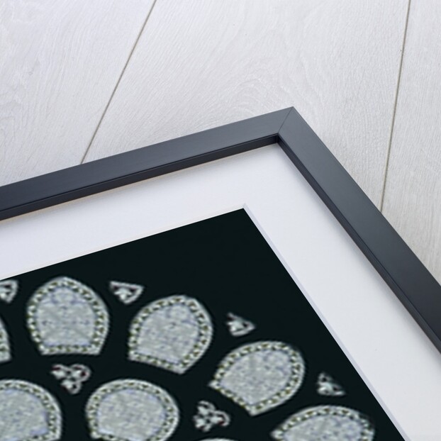 Rose window by German School